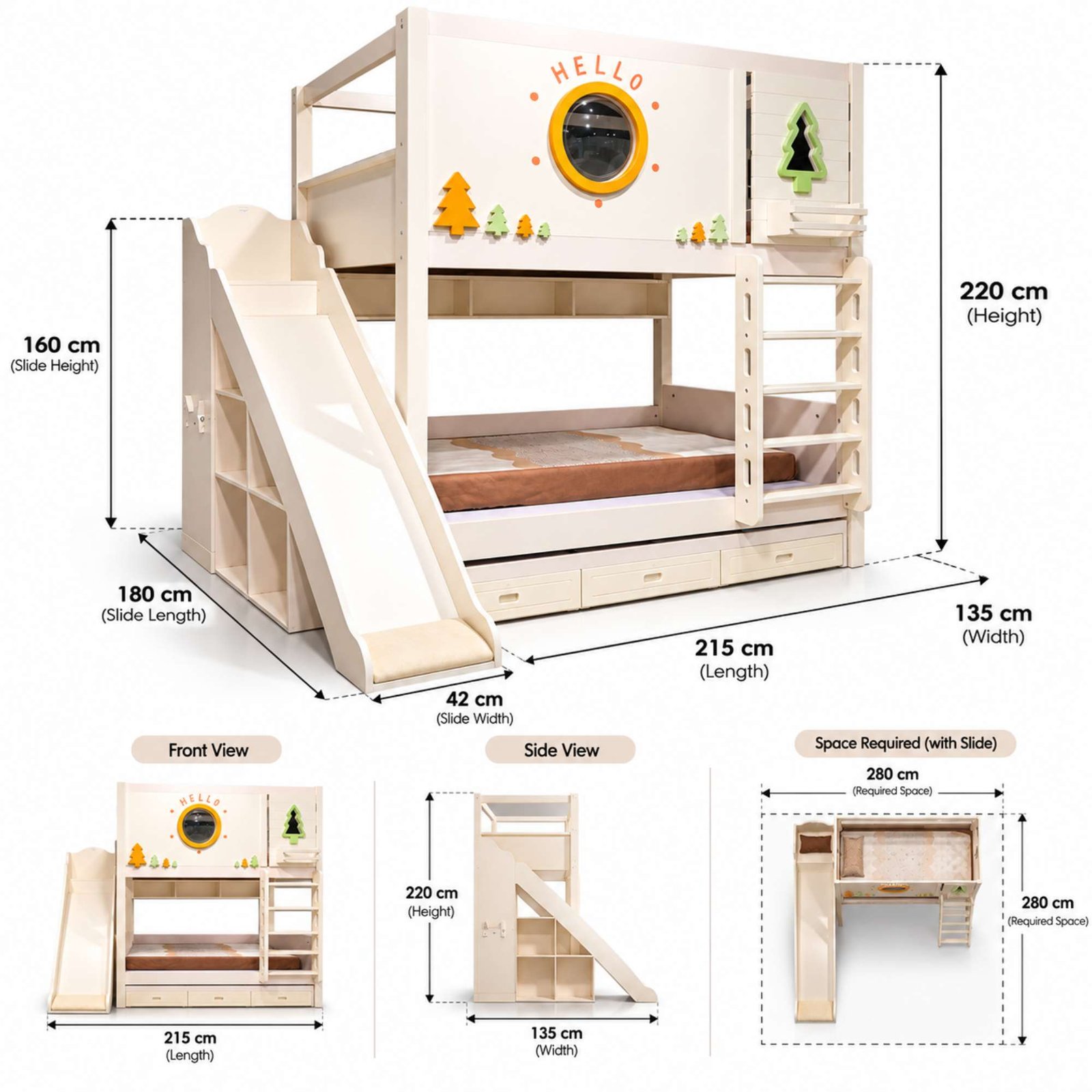 Blaire Bunk Bed - Image 5