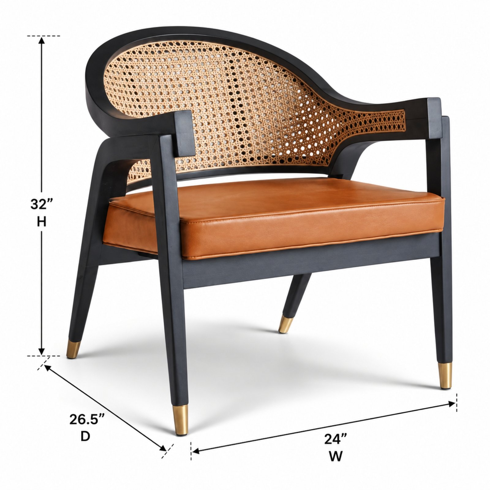 Niva Cane Chair - Image 5