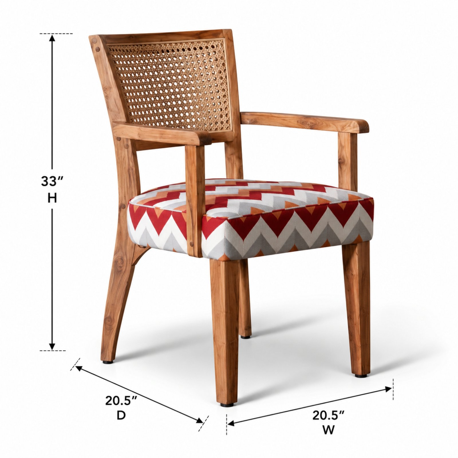 Elara Cane Chair - Image 5